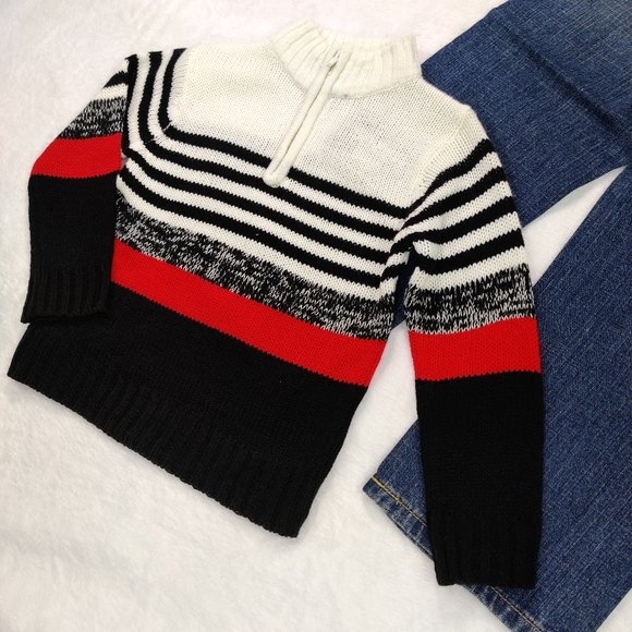 Sezzit Other - 4T Boys Half Zip Knit Sweater